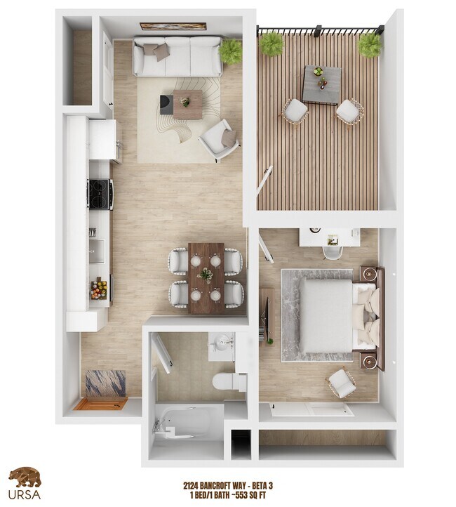 Floorplan - URSA Berkeley
