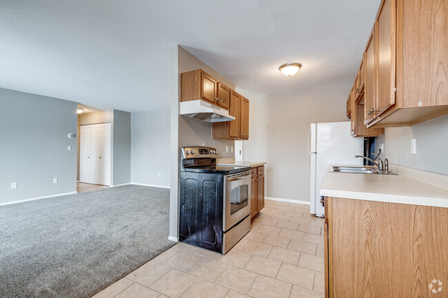 1BR, 1BA - Plan 1 - Gervais Lake Apartments