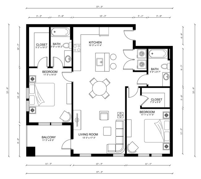 Floorplan - Beacon Rail District
