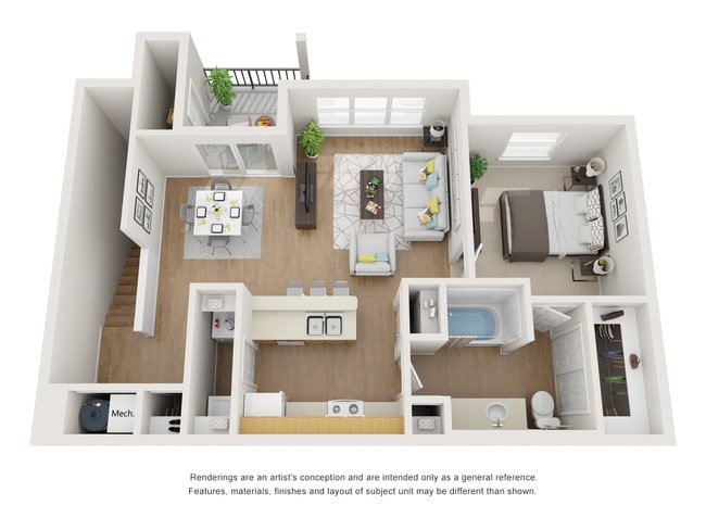 Floorplan - Maple Knoll Apartments