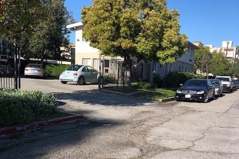 Entrance to Parking Lot - 10110 Camarillo Pl