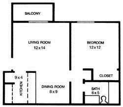Primary Photo - 2 br, 1 bath Apartment - 226 Taft Court