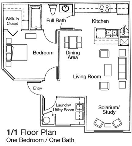 Floorplan - Worthington Apartments