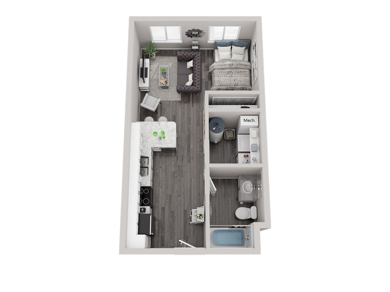 Interior Photo - Creekside Heights Apartments, LLC