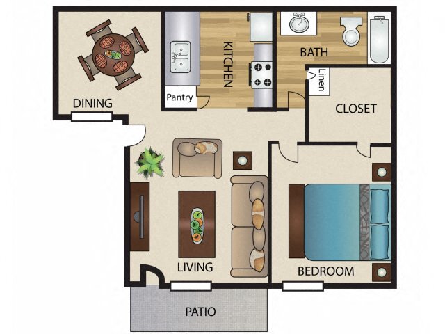 Floorplan - 5636 Apartment Homes