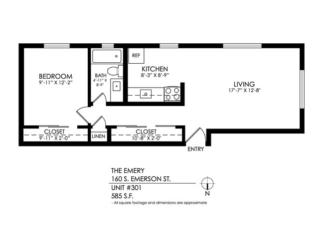 Floorplan - The Emery