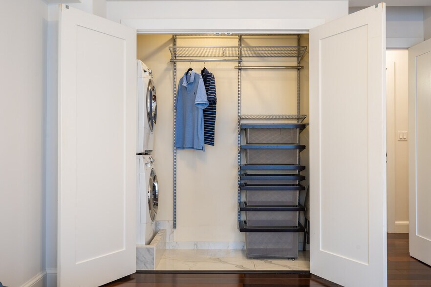 Master Bedroom Closet (with W/D) - 135 E 54th St