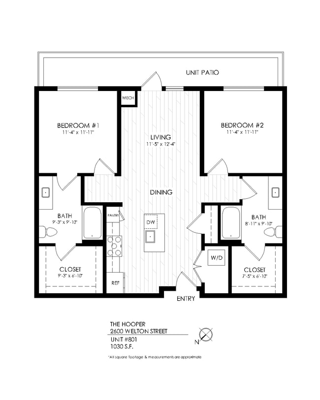 Floorplan - The Hooper