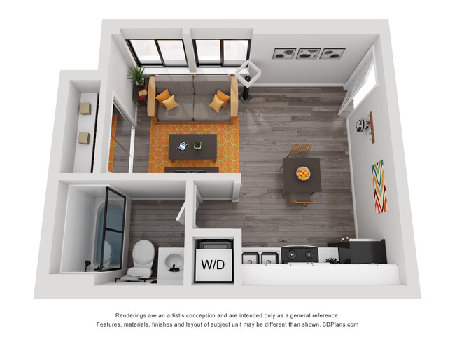 Floorplan - Ariel Court Apts