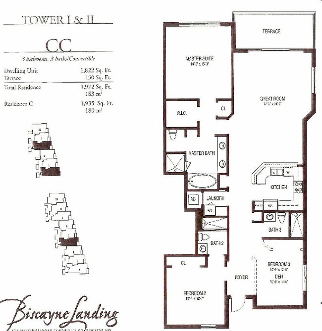3BR/3BA - Biscayne Landing