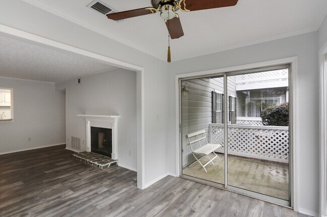 View of Patio from Sunroom - 1203 Vicksburg Pl