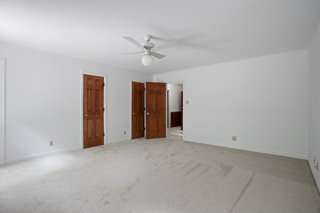 Primary Bedroom including Two Walk In Closets - 2152 Lakeshore Ct