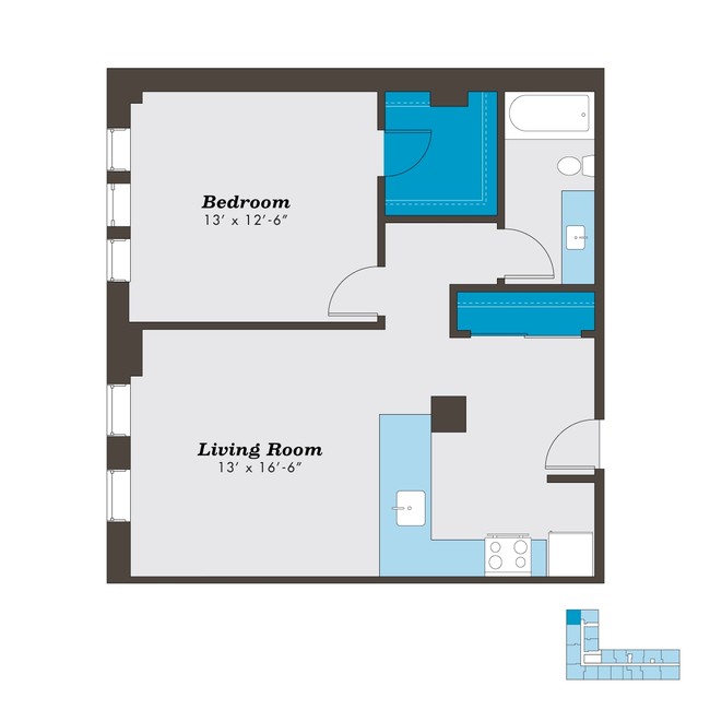 Floorplan - The Sutherland