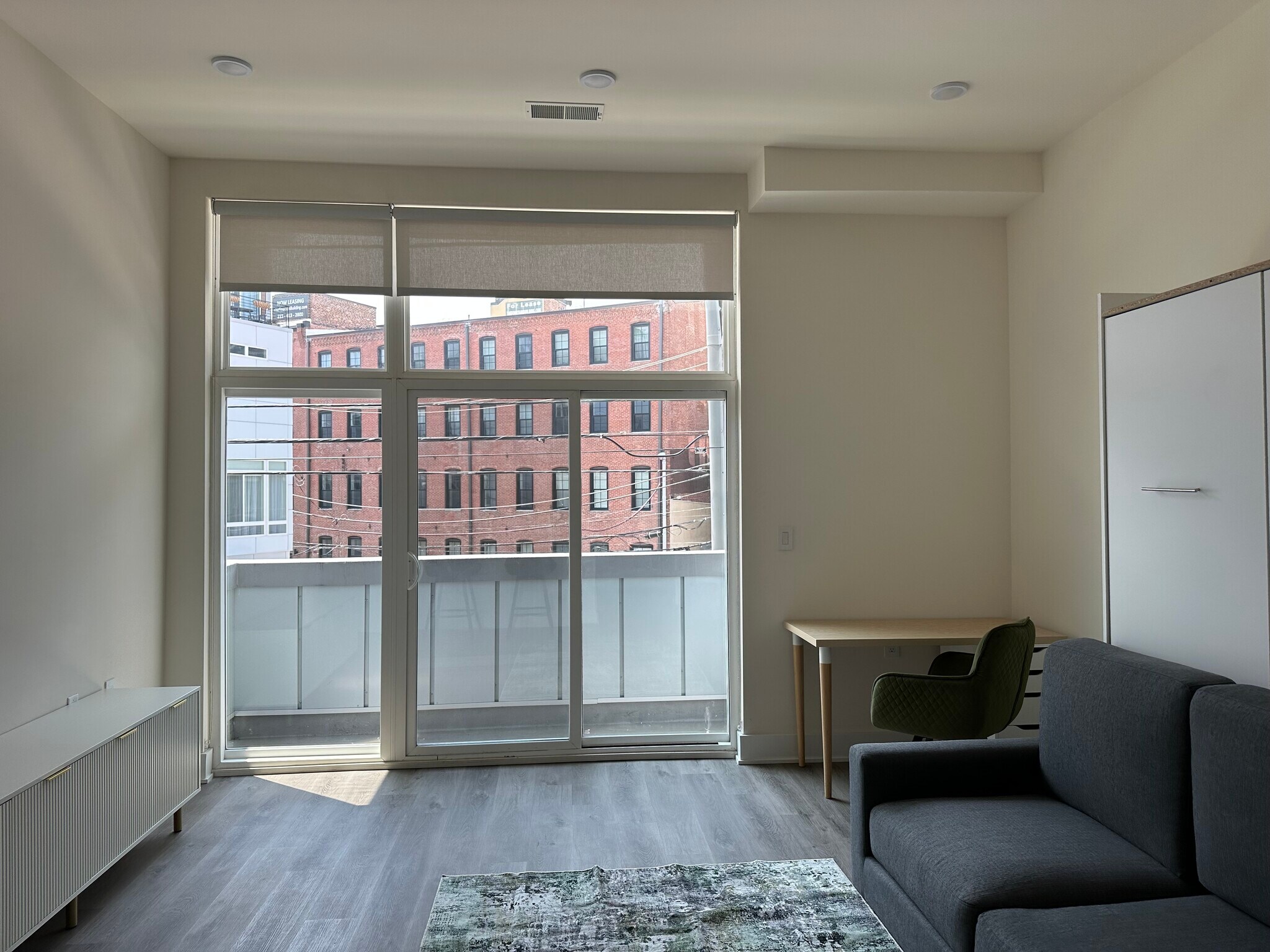Living / Sleeping Area - Balcony - 1102 N 2nd St