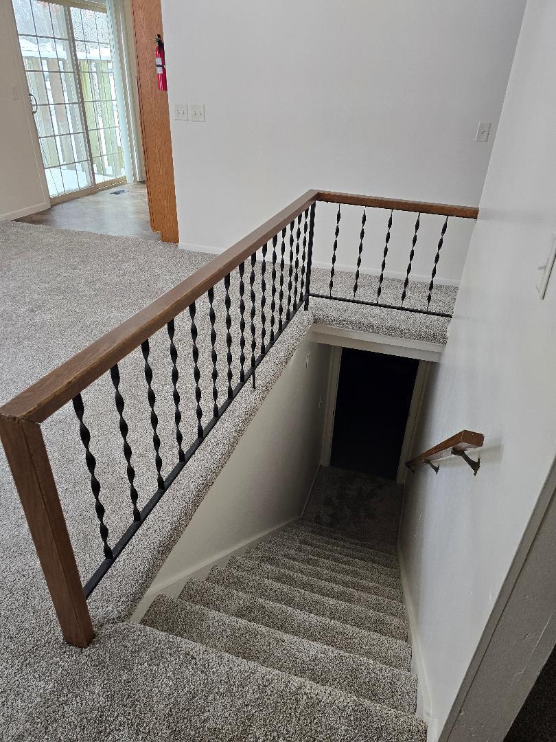Staircase to full basement - 3520 Oak Tree Dr