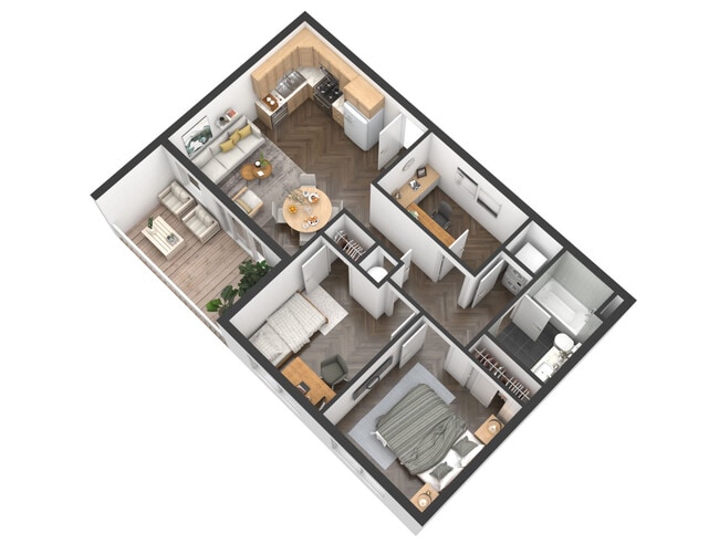 FLOORPLAN D - Civitas Apartments