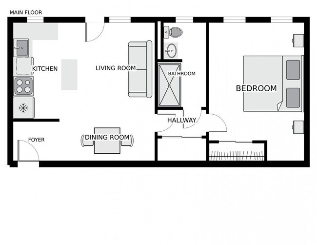 Building Photo - Sunny 1br with Balcony in Columbia Heights!