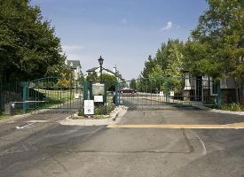 Gated entrance to complex for safety - 1942 Oxford Ln