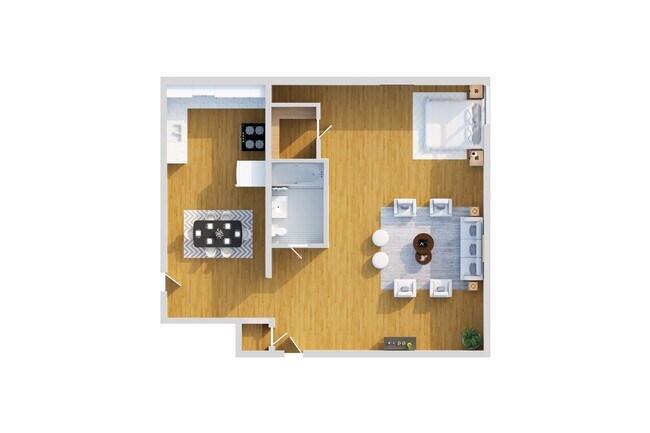 Floorplan - Fortview Apartments