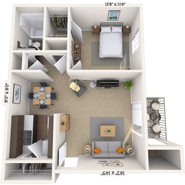 Floorplan - MAA Highland Ridge