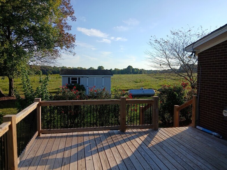 back yard view - 4008 Lebanon Rd