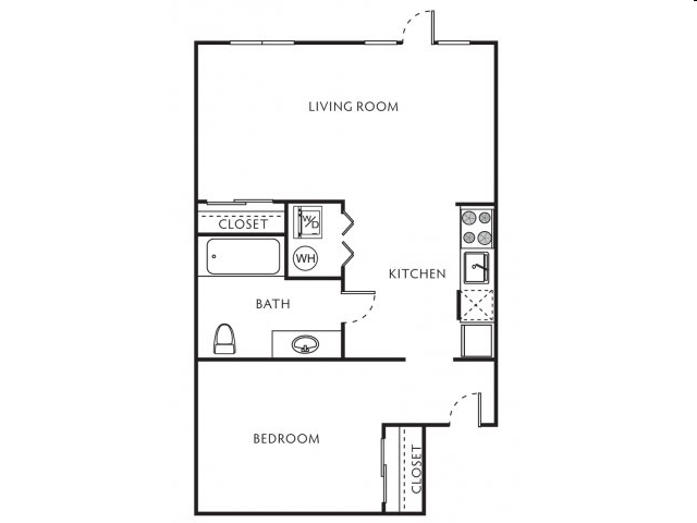 1BR/1BA - Beaumont Village