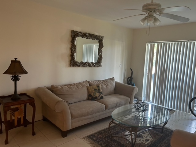 furnished living room - 480 NW 20th St