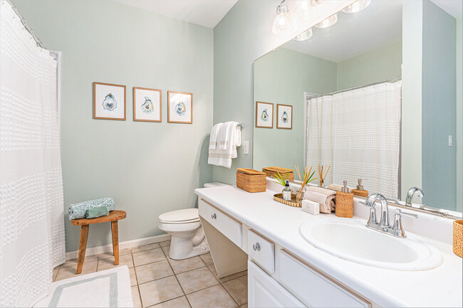 Bathroom 1 with walk-in shower - 1600 Long Grove Dr