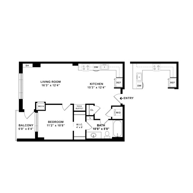 Floorplan - Cortland Mill District