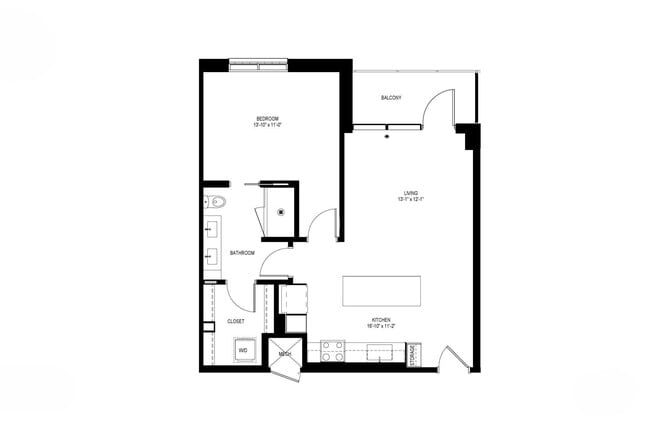 Floorplan - 300 Main