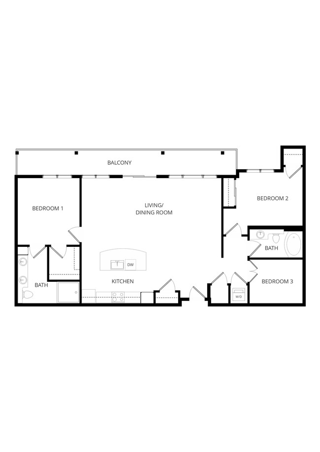 Floorplan - Gatsby Apartments