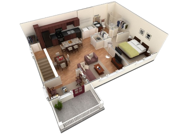 Floorplan - Springs at Egan Drive