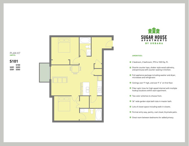 Floorplan - Sugar House Apartments By Urbana