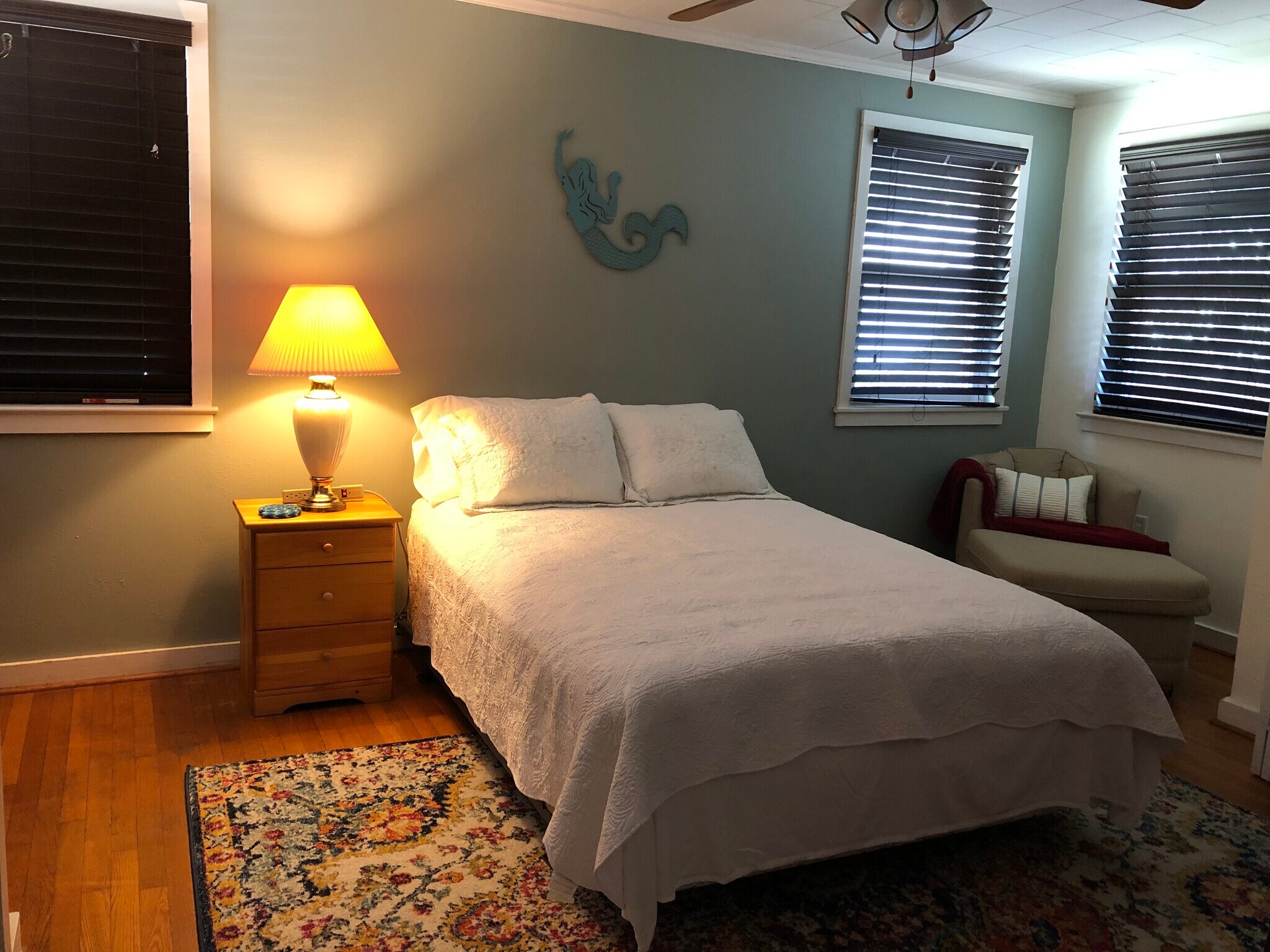 Bedroom -- Now has KING Tempurpedic - 1718 E Lee St
