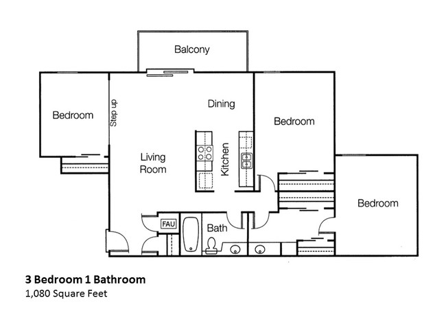 Floorplan - Monte Vista Apartment Homes