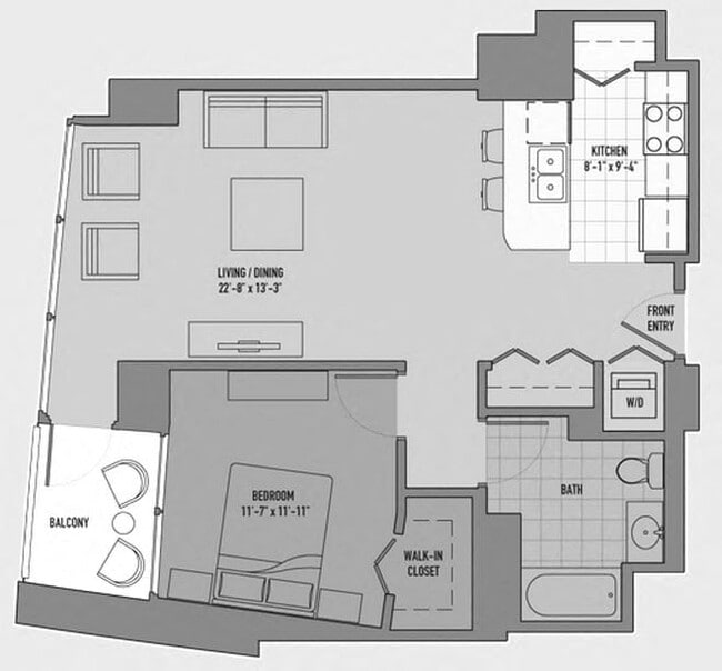 Floorplan - Atwater Apartments