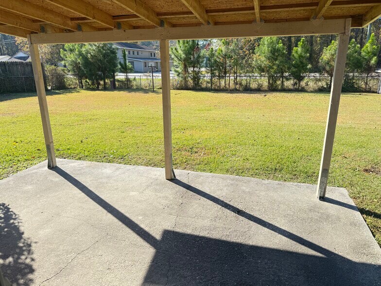 Back Covered Patio - 3410 Longwood Ln