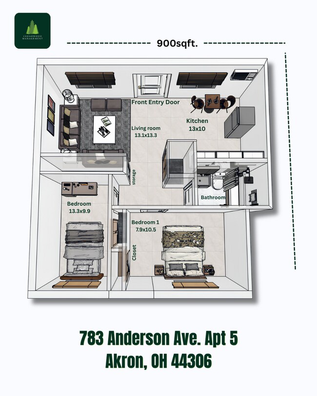 Building Photo - Spacious and comfortable apartment unit in Anderson Avenue