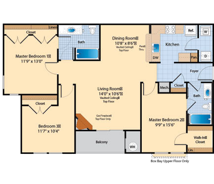 Floorplan - The Fields of Chantilly