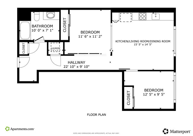 2BR, 1BA - B2 - Alice House
