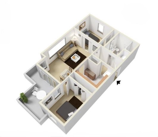 Floorplan - Russellville Commons