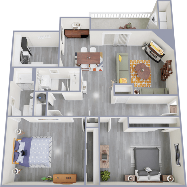 Floorplan - Tides on Timberglen