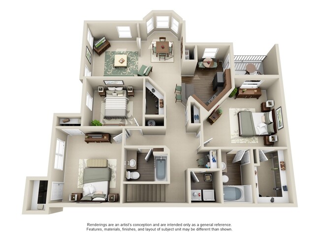 Floorplan - The Bryx at Kingwood