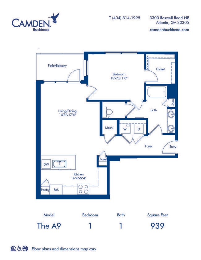 Floorplan - Camden Buckhead