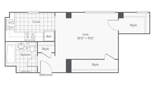 Floorplan - The Windham Apartments