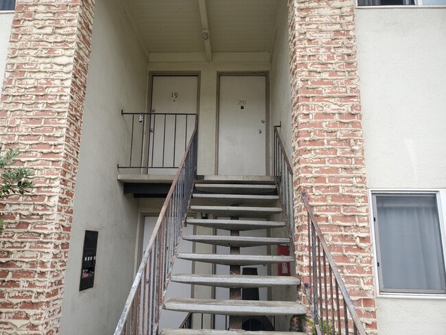 front door stairway - 340 Esplanade Ave