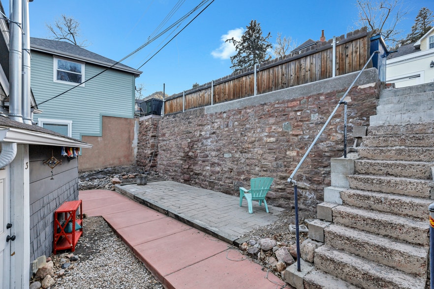 Rear patio - 1125 Manitou Ave