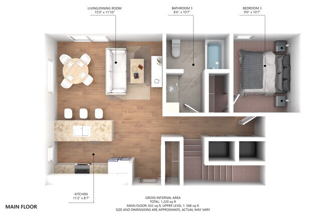 Floorplan - Greenbush Apartments