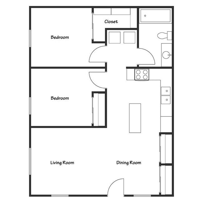 Floorplan - ARBOR GLEN APARTMENTS