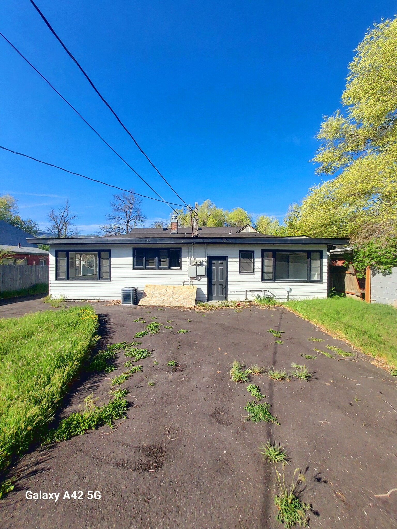 Rear of house - 344 N Grant Ave
